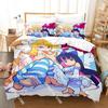 3D Printed Panty and Stocking Anime Bedding Set for Boys Girls Duvet Cover Pillowcase Twin Queen King Full Single Double Sizes