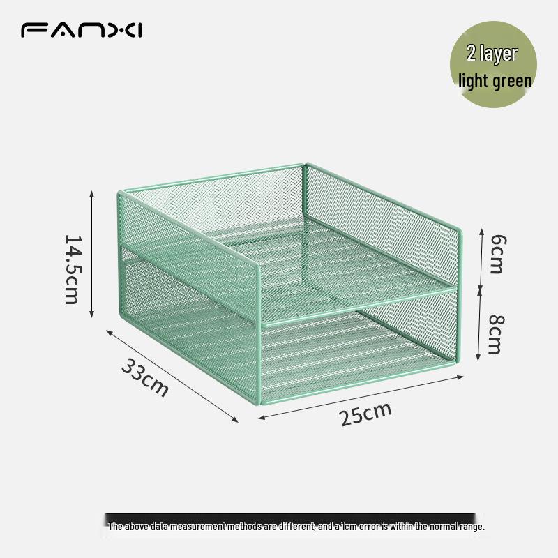 Metal Desktop File Organizer and Document Holder