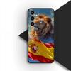Hülle für Apple iPhone 12 13 Pro Max Mini ProMax X XR Air 13Pro XS Handyhülle Weiche Hülle Spanien Fußball Nr. 19 Fußball Nr.19 Flagge