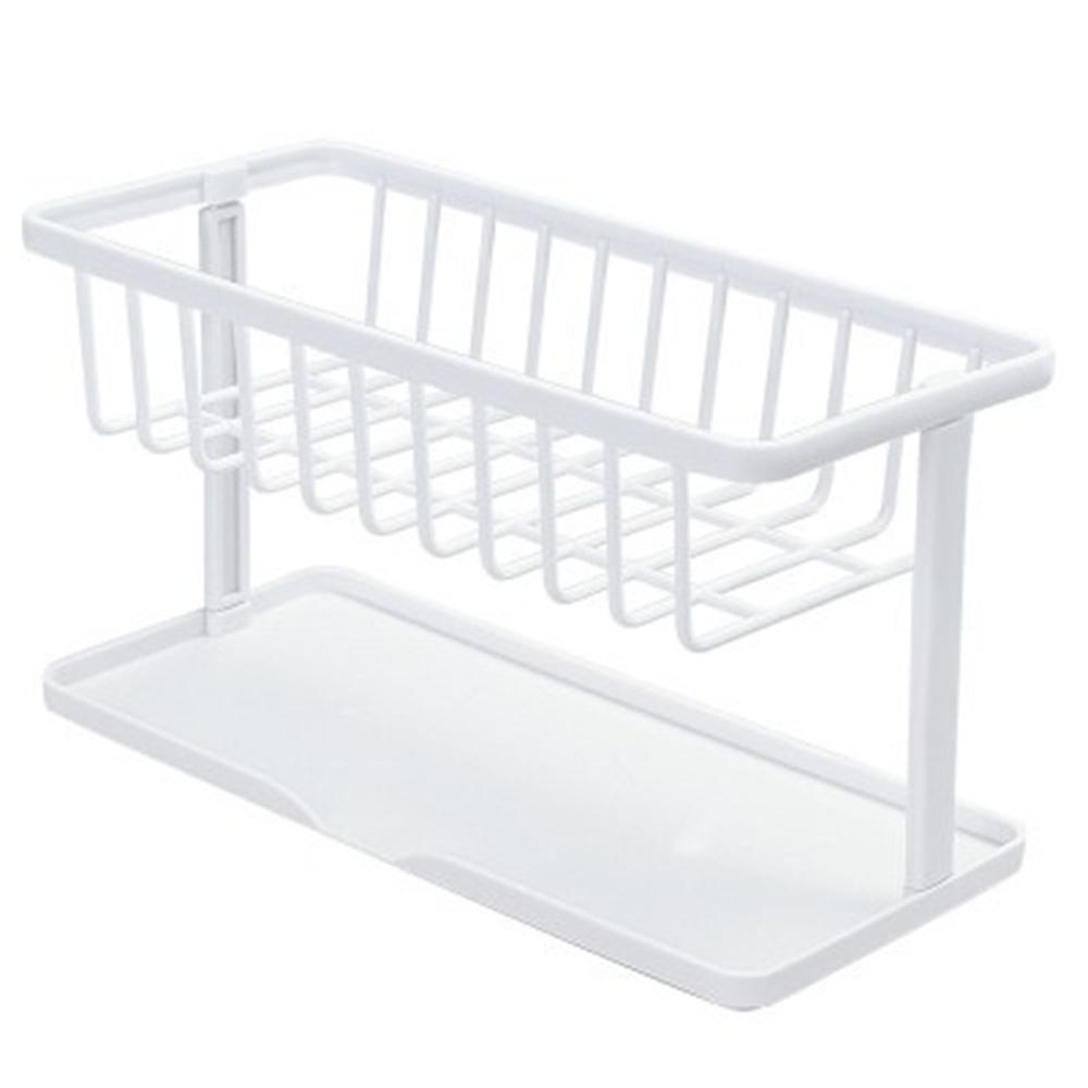 Suport de depozitare Suport de scurgere Suport pentru burete Raft lavabil pentru chiuvetă Cutie de depozitare Coș din plastic Accesorii pentru baie de bucătărie