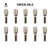 Hex Shank Bit Screwdriver Bits Chrome Vanadium Steel Versatile Use 11pcs Set Enhanced Grip Design Compact Case