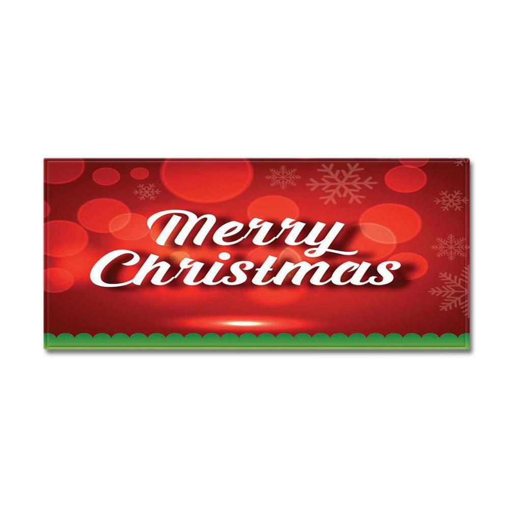 Christmas Kitchen Sand Carpet Doormat Long Floor Mat