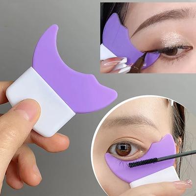 Mascara Shield Applicator Eyeliner Applicator Silicone Brush Lash Stopper Tool