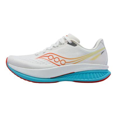 Tide 4 Vielseitige Bequeme Atmungsaktive Rückfedernde Laufschuhe Herren Sneaker Weiß Orange Blau S28279-1