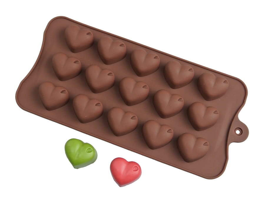 Forma Silikonowa Do Pralin Deserów Lodu Serce