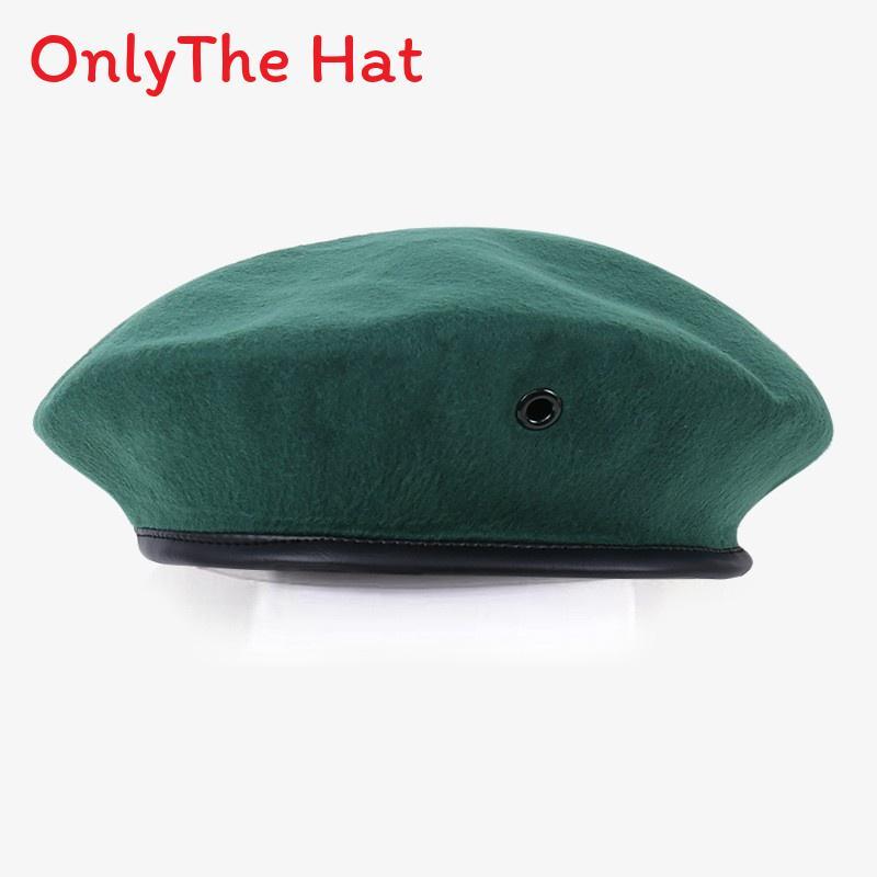 Marvel Logo Wool Beret Hat With Retro British Style And Uv Sunshade For Adults