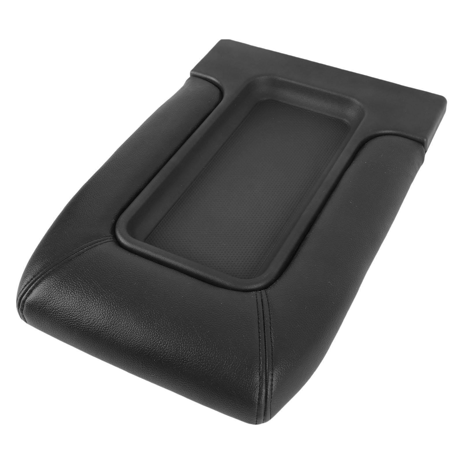 

Крышка центральной консоли, черная искусственная кожа 19127364, сменная крышка консоли подлокотника для EXT