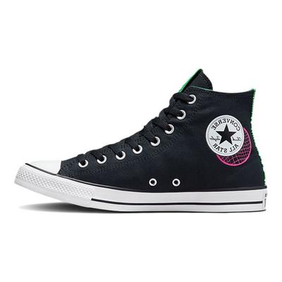 Chuck Taylor All Star Casual Versatile Durable High-Top Canvas Shoes Unisex Sneakers Black A02408C