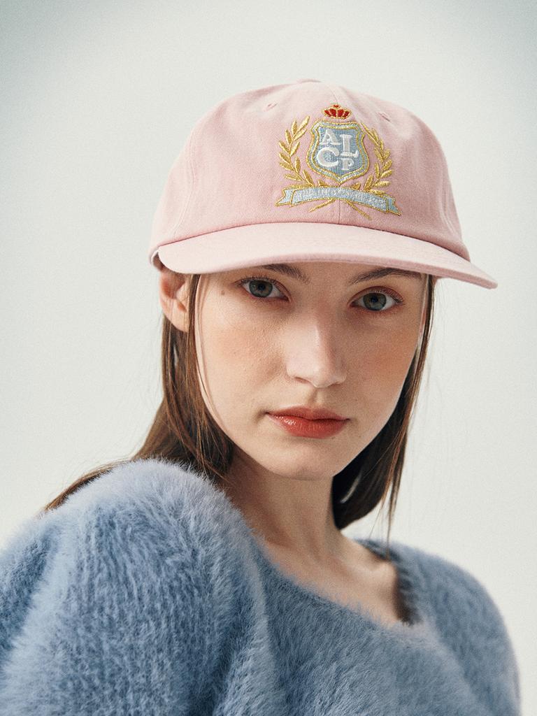 Olinkeompeulliteu Alcp High School Cap (Mute Pink)