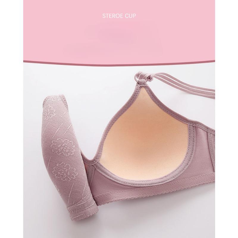 Sexy Unterwäsche Damen Dünner BH Mädchen Büstenhalter Drahtlose Unterwäsche Lady Push Up Bralette Dessous Push Up BH