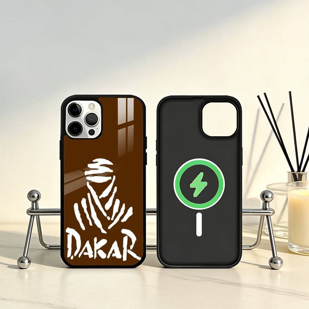 Rally D-Dakar Logo Phone Case For iPhone17,16,15,14,13,12,11 Plus,Pro Max Magnetic For Magsafe Wireless Charging