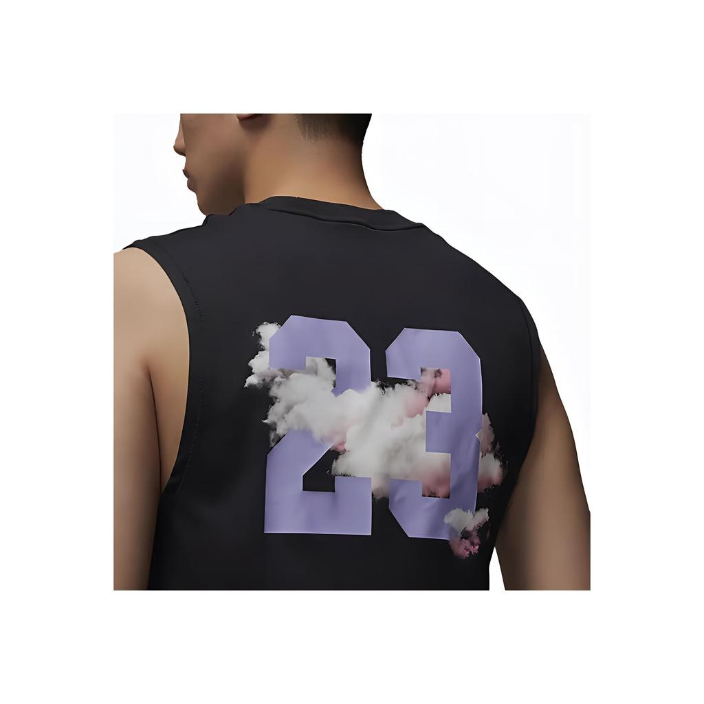 Jordan Dri-Fit Dongdan Digitální Potisk Loga Vintage Rychleschnoucí Pánské Tílko Černé FD6553-010