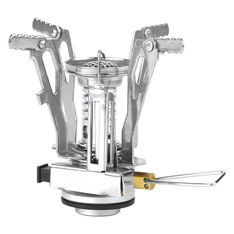 Lightweight Hiking Stove Wild All-In-One Stove Folding Electric Lighter Wild Small Gas Stove Outdoor Folding Lightweight Hearth