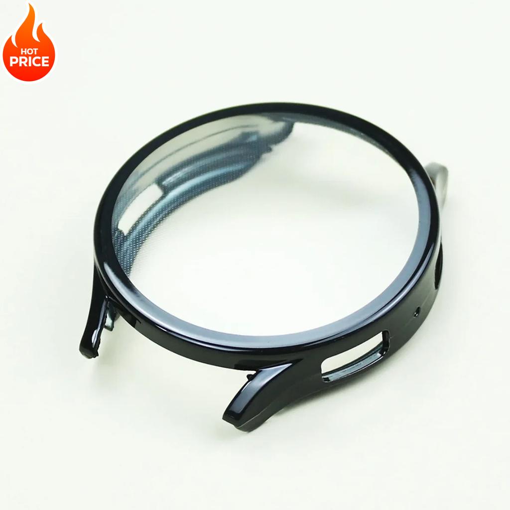 TPU Full Case for Samsung Galaxy Watch 4 5 6 7 40mm 44mm Protector Cover Coverage Silicone Bumper Screen Protection Accessories