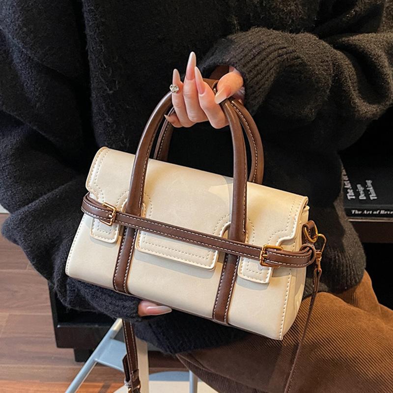 High-end Retro Handbag, Single-shoulder Bag, Fashionable Commuting Crossbody Bag