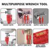 Multi-Functional Sanitary Wrench Pelvic Floor Leading Sleeve Disassembly Faucet Pipe Repair Tool Water Pipe Puller Sink Wrench