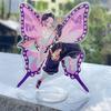 Acryl-Ornamente Kochou Shinobu Anime Actionfiguren Merchandise Auto Schreibtischdekoration Modell Kinderspielzeug Geburtstagsgeschenk