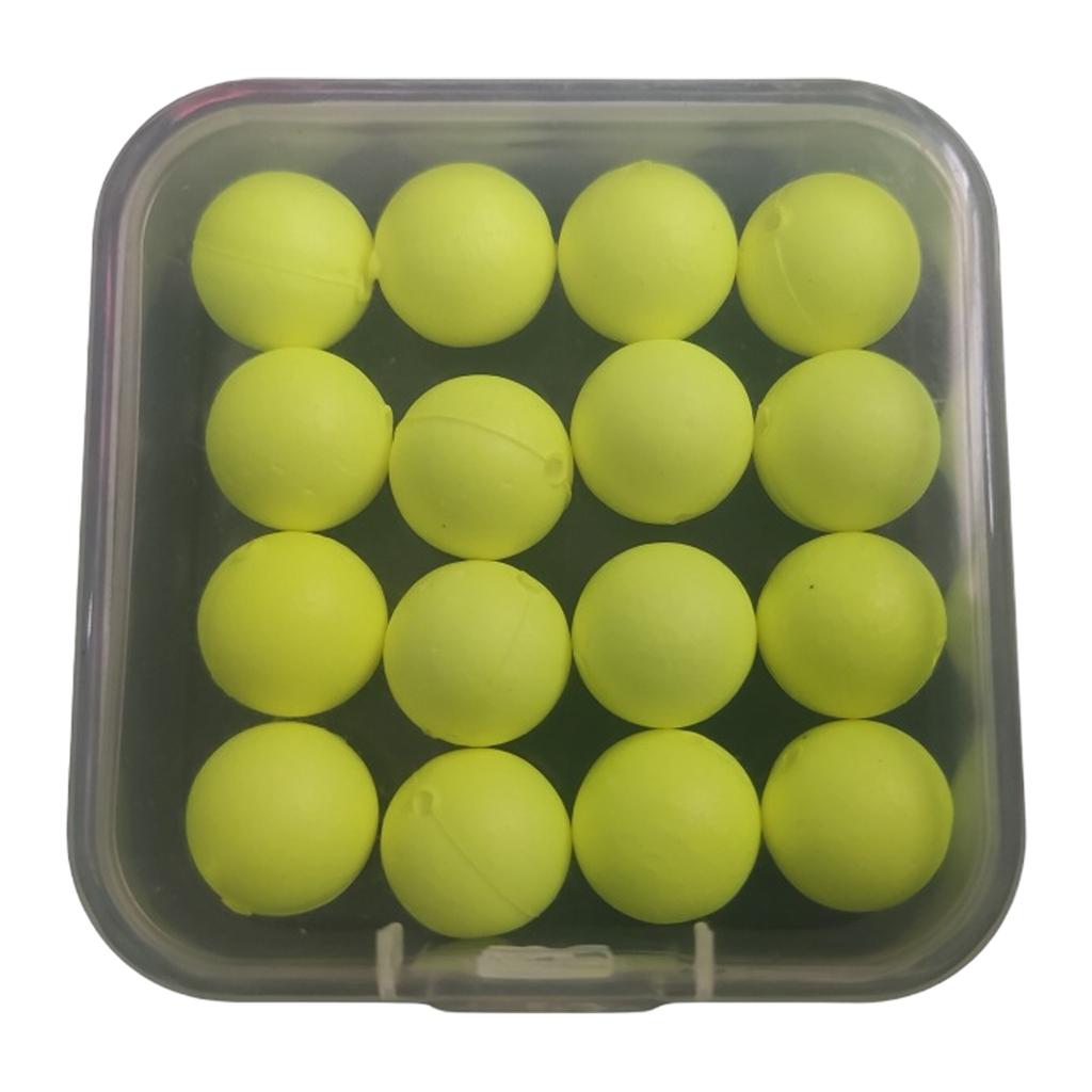 16Pcs Angeln Float Runde Fly Angeln Bobber Float Perlen Angeln Bobber Angeln Float Bobbers Streiks Indikatoren Set
