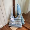 2025 New Tote Bag Hand-woven Large-capacity Handbag Simple and Versatile Shoulder Messenger Bag