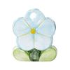 Ceramic Flower Pen Holder Cute Desk Office Storage Box Stationery Shelf Multifunctional Aesthetic Desktop Organizer for Makeup Tools Rulers Brushes