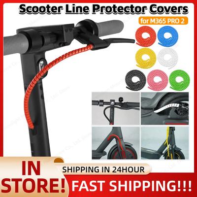 1.3m Scooter Line Protector Covers for M365 PRO Universal Spiral Cable Protector for M365 PRO 2 Electric Scooter Accessories