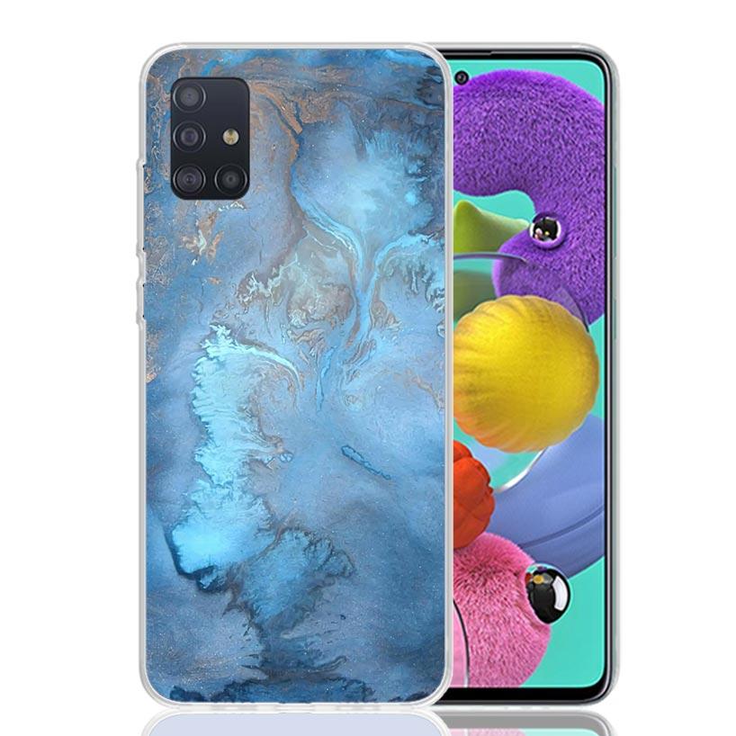 

Granite Marble Phone Case for Samsung Galaxy A52 A51 A50S A12 A22 A32 A72 A10S A30S A31 A71 Note 20 Ultra 10 Plus S10 Galaxy A52 Samsung A02S