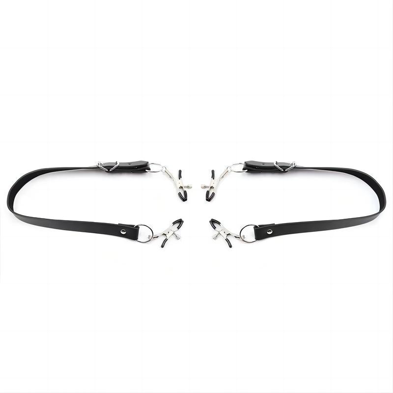 BDSM Labia Spreader Clip Nipple Clitoris Onto Clitoris SM Bondage Spread Pussy Open Vagina Stimulator For Women Adult Sex Toys