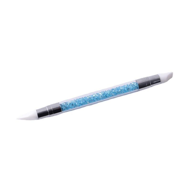 Silicone Double-Ended Nail Art Pen Set: 5-Piece Dotting and Drawing Tools