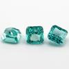 9A Ice Flower Cheyba Green Synthetic Gemstone Loose Stone for DIY Inlay Ring or Pendant.