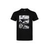Tmac Millennium Grafik T-Shirt Herren Oberteile Schwarz DU6721