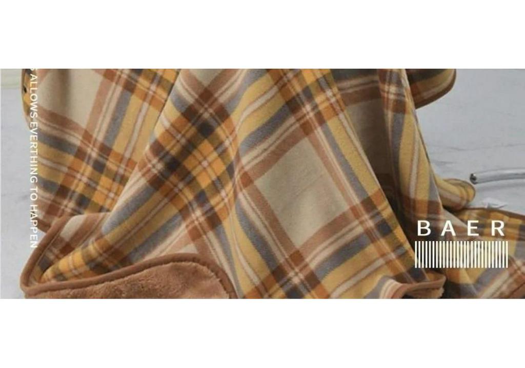 Multi-functional Thickened Shawl Blanket: Outdoor, Student, Office, Lunch Break, Winter Nap Throw