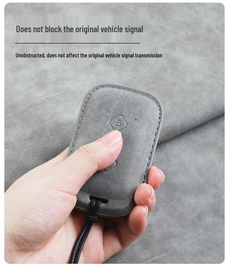 Wuling Xingguang Car Retro Key Cover for Jiachen, Xingyun, Xingchi, and Xingchen Models - Folding Accessory Shell