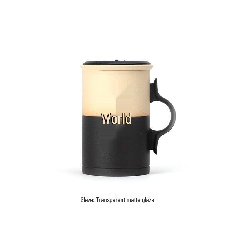 Edenus Transparent Matte Glaze Ceramic Tea Cup