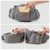 Sunveno Baby Hip Baby Back Easy to Wear Carrier, Seat, Carrier, Carrier, Face-to-Face Carry, Washable, (Gray)
