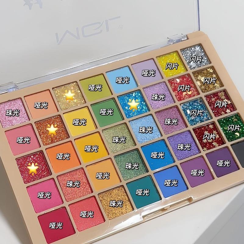 Mgl 40 Color Eyeshadow Palette Macaron Dopamine Stage Performance Makeup Palette