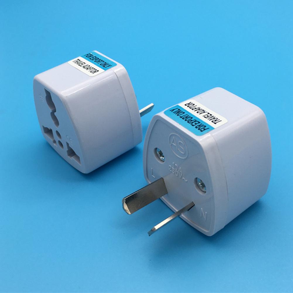 AC Power Plug Lightweight US EU To AU Power Plug Reusable Travel Adapter Plug for Mobile Phones & Laptops