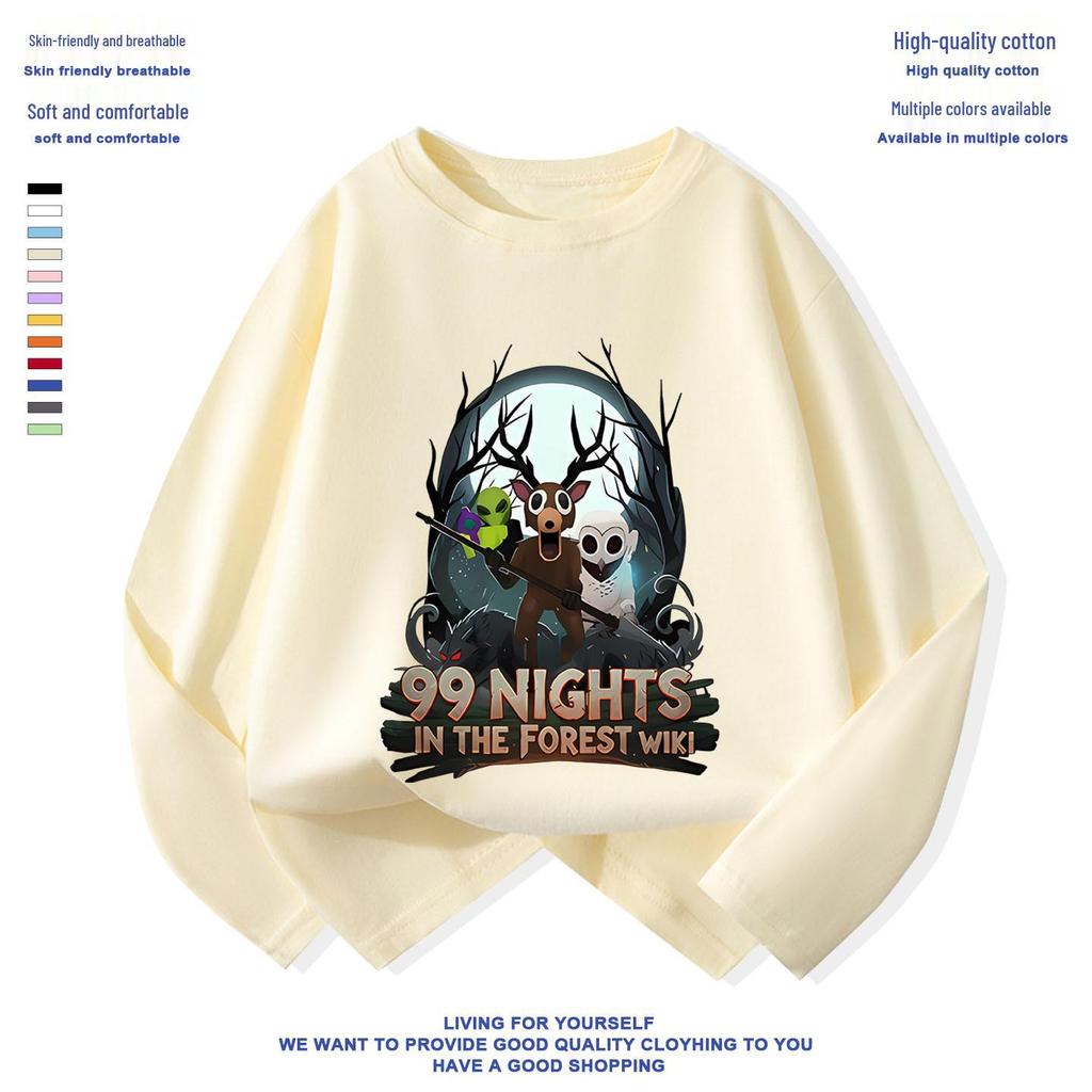 99 Nights in the Forest: Deer & Owl Kids' Fashion Base Layer
