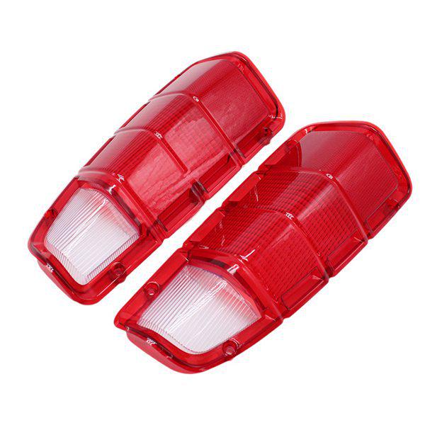 1 Pair Red Plastic Rear Tail Light Housing Shell (Left & Right) Suitable for 1