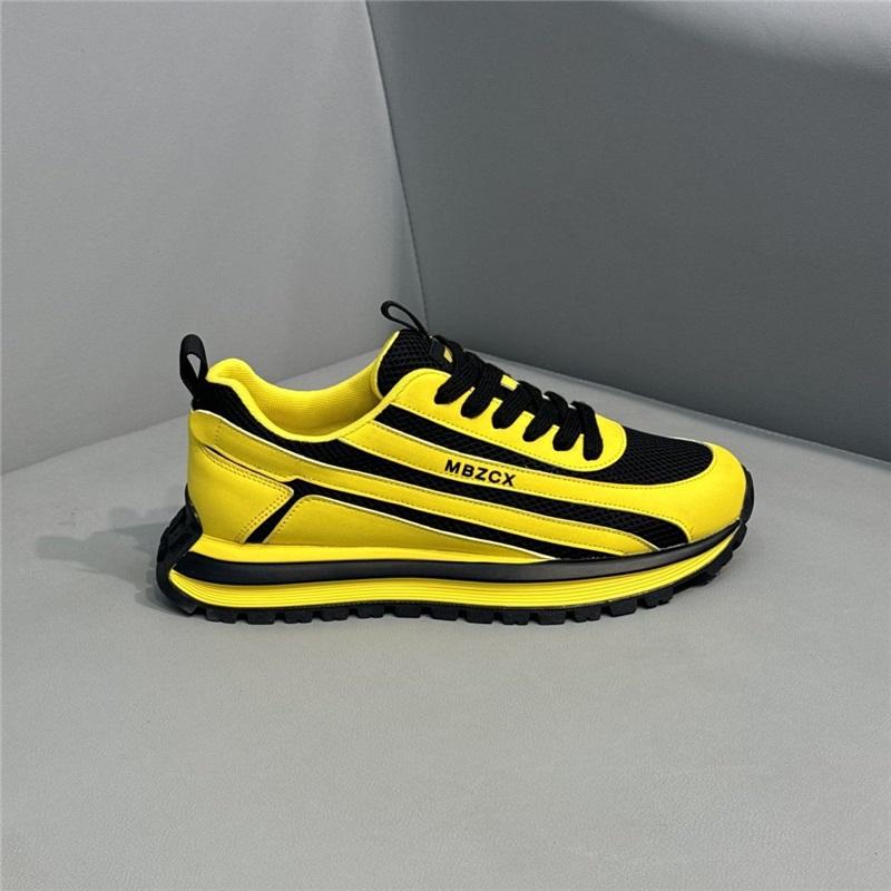 Herren Freizeit-Sportschuhe rutschfest atmungsaktiv Mode Herrenschuhe Schnürung Laufschuhe