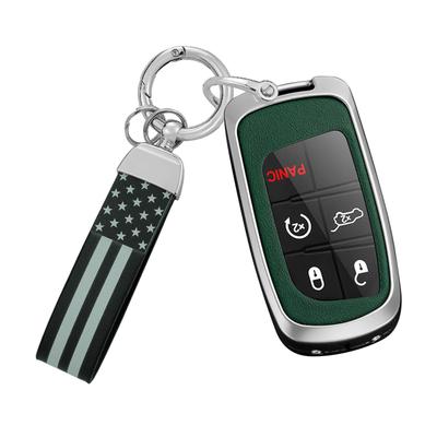 [TECART] Jeep Schlüsselhülle, Jeep Grand Cherokee Schlüsselabdeckung, Jeep Cherokee Schlüsselanhänger, Renegade Chrysler