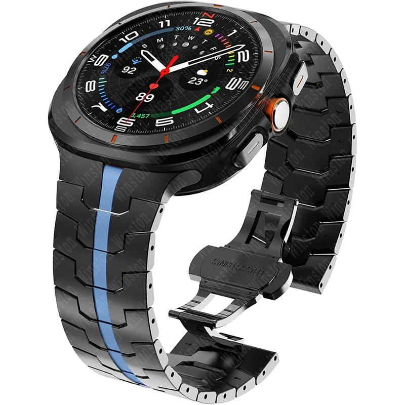 Bracelet for Samsung Galaxy Watch Ultra 2025 Correa Stainless Steel Metal Band for Samsung Ultra 7 Galaxy Ultra 47MM Wrist Strap
