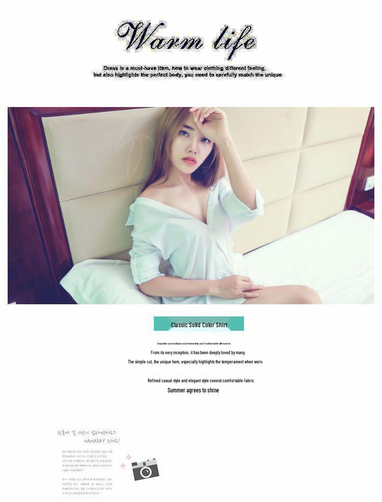 Women's Loose Fit Korean Style White Chiffon Shirt - Spring 2019 Sunscreen Top