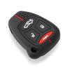 Etui na klucze silikonowe do Chrysler Voyager Pacifica 300c PT Cruiser Dodge Caliber Avenger Jeep Grand Cherokee Compass Patriot