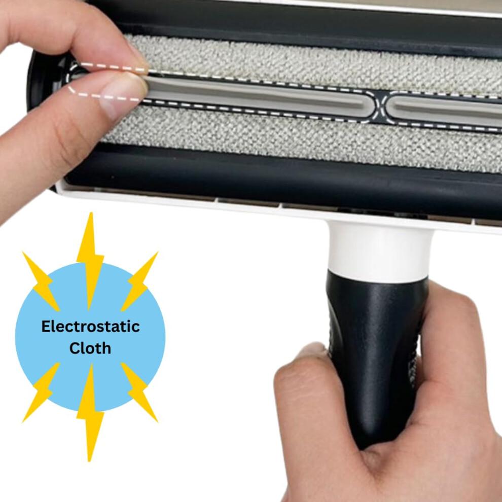 Reusable Pet Hair Remover Roller for Furniture Clothes Upholstery and Car Seats EcoFriendly