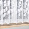 Martyna - Tenda Jacquard Pronta con Orlo Dritto - 400X160 Cm - Bianco