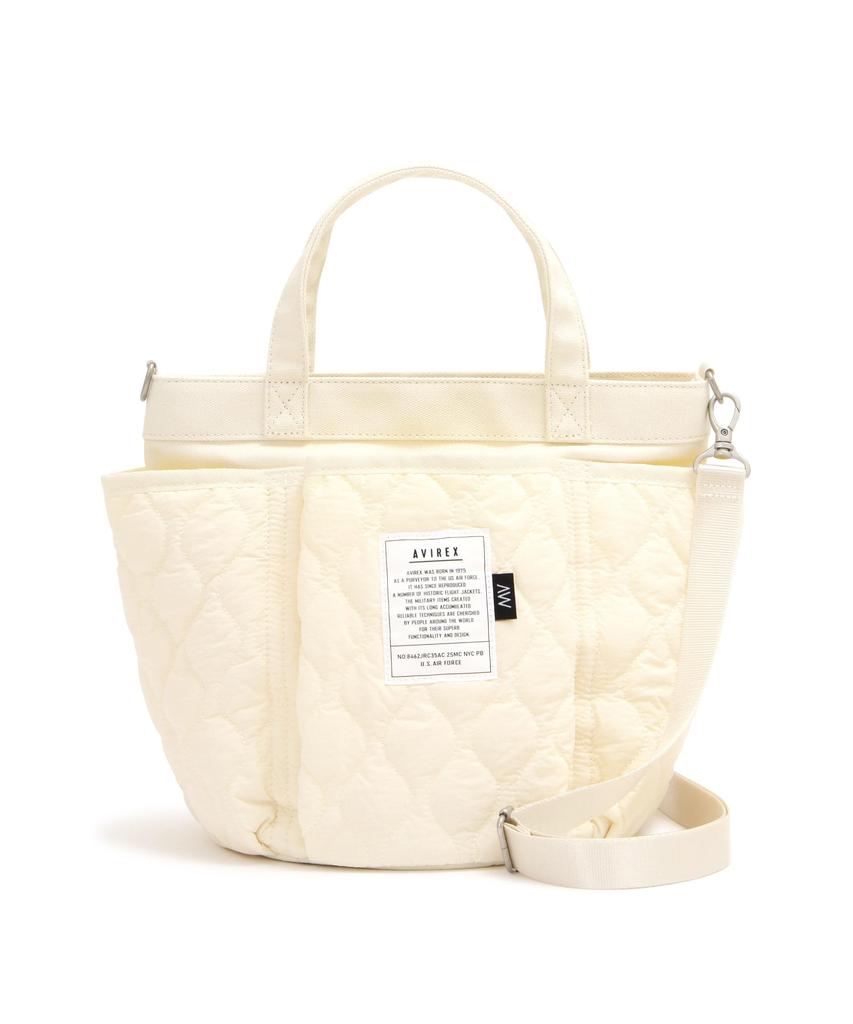 Avirex Quilting Gardening Tote Bag F 033 (WEB&DEPOT EXCLUSIVE) Women's Off-White 783-5176701