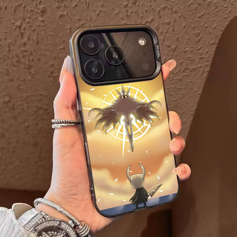 H-Hollow Knight S-SilksongS Phone Case Color Silver Shell For IPhone 17 16 15 14 13 12 11 Pro Max Plus