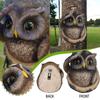 1pc Tree Owl Features Decoration Easter Home Yard Outdoor Decoration Easter Props Simulation Christmas Ornament Pack
