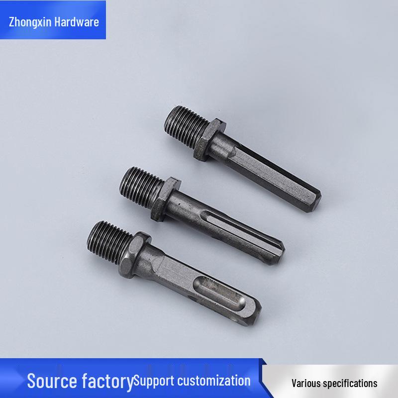 Modified Water Drill Connector for Hammer Drill Impact Conversion