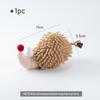 Plush Hedgehog Mouse Mint Cat Toy Simulation Interactive Plush Pet Toy